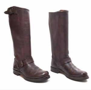 Frye Womens Veronica Slouch Riding Leather Tall Western Boots shoes sz 6.5